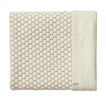 Плед к коляскам JOOLZ HONEYCOMB OFF WHITE