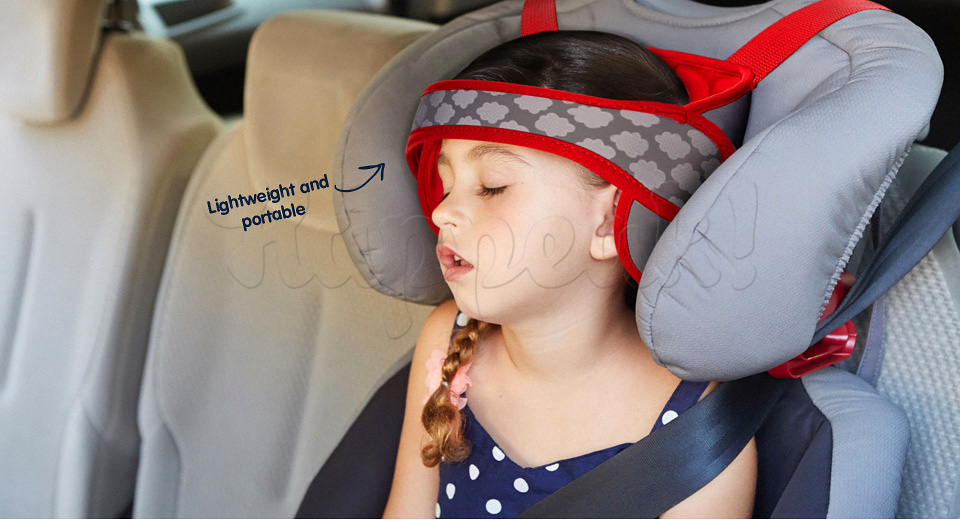 Подушка для поддержки головы NapUp RED