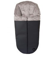 Утепленный конверт MIMA DARK GREY - STONE WHITE