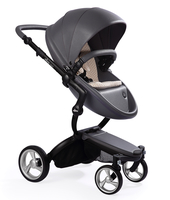 Коляска MIMA XARI FLAIR 2G COOL GREY - SANDY BEIGE 2 В 1 на шасси BLACK