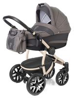 Коляска ESSPERO DISCOVERY CARBON 2 В 1 на шасси BEIGE