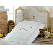 Комплект постельного белья ROMAN BABY REAL BEAR БЕЖЕВЫЙ 5 предметов