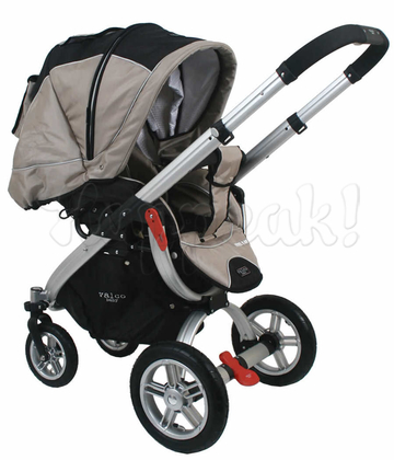Коляска прогулочная VALCO BABY REBEL Q AIR TITANIUM