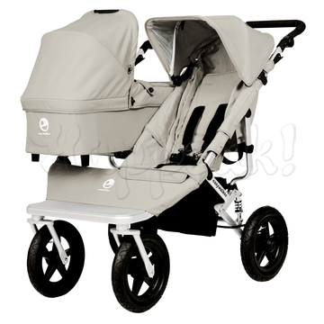 Коляска для двойни EASYWALKER DUO SAND BROWN 2 В 1