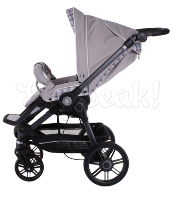 Коляска TEUTONIA BE YOU V2 BLACK 5125  2 В 1