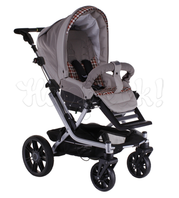 Коляска TEUTONIA MISTRAL S V2 5130 КОЖА 2 В 1