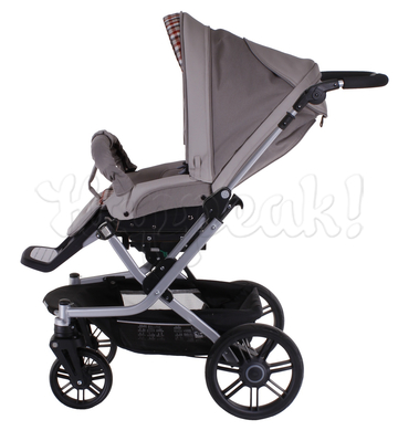 Коляска TEUTONIA MISTRAL S V2 5130 КОЖА 2 В 1