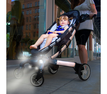 Роботизированная коляска 4MOMS ORIGAMI BLUE  2 В 1