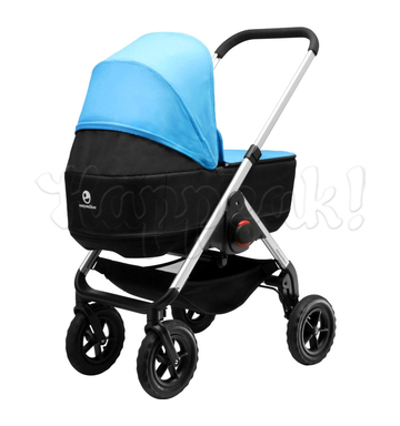 Коляска EASYWALKER JUNE SILVER BLUE 2 В 1