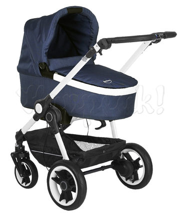 Коляска TEUTONIA BE YOU ELITE PEARL 6025 2 В 1 (с ручным тормозом)