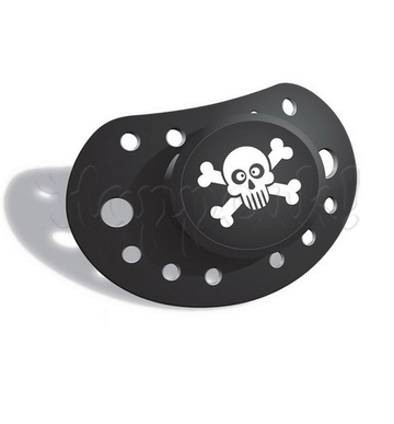 Пустышка ELODIE DETAILS CROSSEYED JOLLY BLACK