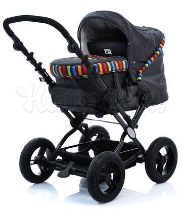 Коляска FD-DESIGN PRAMY LUXE MULTICOLOR 2 В 1