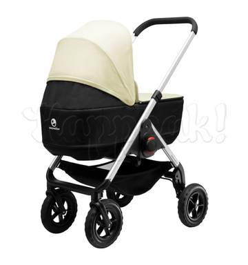 Коляска EASYWALKER JUNE SILVER BEIGE 2 В 1