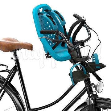 Детское велосипедное кресло на раму спереди THULE YEPP MINI SILVER