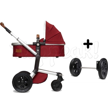 Коляска JOOLZ DAY EARTH LOBSTER RED 2 в 1 (комплект с вездеходными колесами)