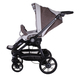 Коляска TEUTONIA BE YOU V2 BLACK 4950 КОЖА 2 В 1