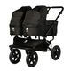 Коляска для двойни EASYWALKER DUO BLACK EDITION 2 В 1