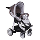 Коляска TEUTONIA COSMO 4950 КОЖА 2 В 1