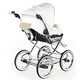 Коляска TEUTONIA ELEGANCE 5230 КОЖА 2 В 1