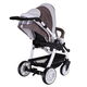 Коляска TEUTONIA COSMO 4950 КОЖА 2 В 1