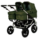 Коляска для двойни EASYWALKER DUO OLIVE GREEN 2 В 1