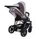 Коляска TEUTONIA BE YOU V2 BLACK 4950 КОЖА 2 В 1