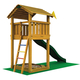 Игровой комплекс JUNGLE GYM COTTAGE +SWING+ROCK MODULES