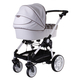 Коляска TEUTONIA BE YOU V2 2014 WHITE 4950 КОЖА  2 В 1
