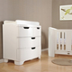 Комод пеленальный BLOOM LUXO WHITE