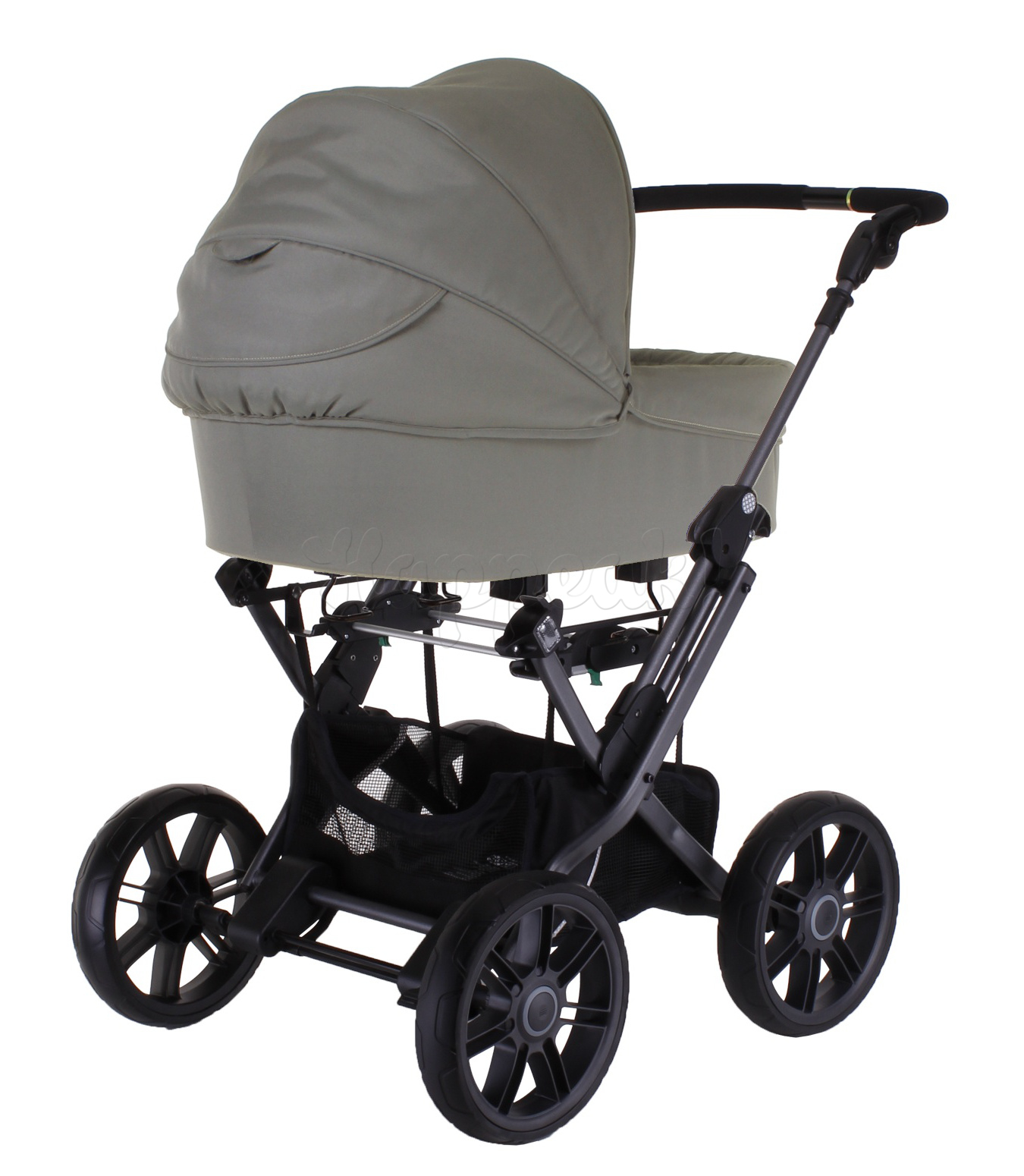 Коляска TEUTONIA MISTRAL P BLACK 5010-5000  2 В 1