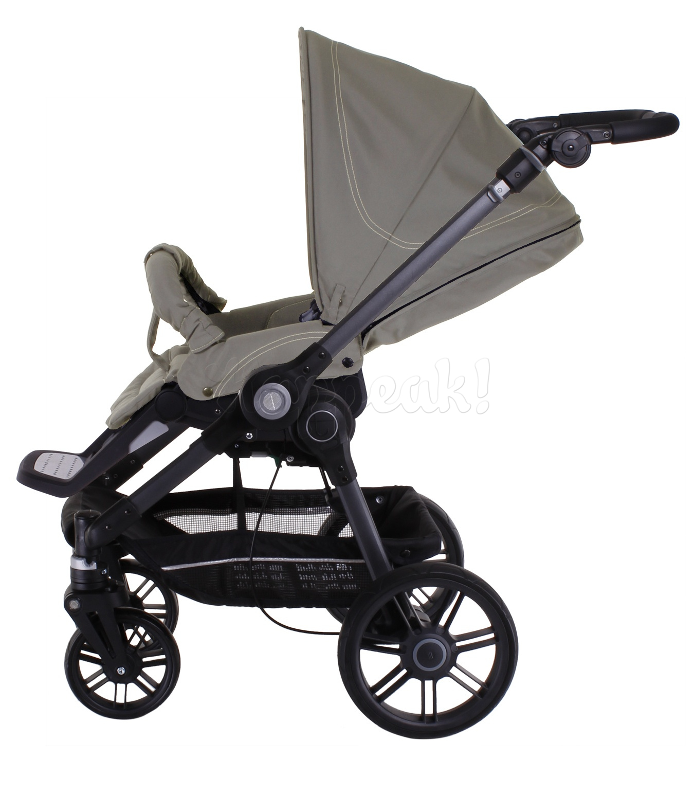 Коляска TEUTONIA BE YOU V2 BLACK 5010  2 В 1