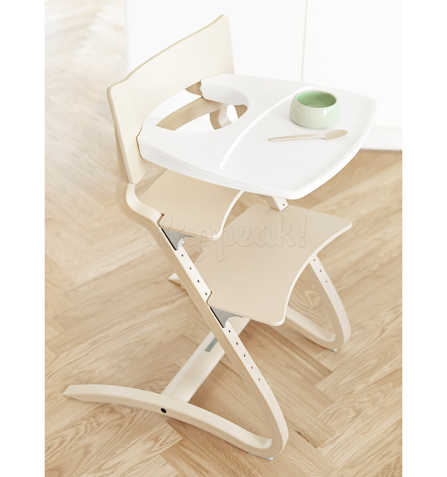 Съемный столик для стульчика LEANDER WHITE