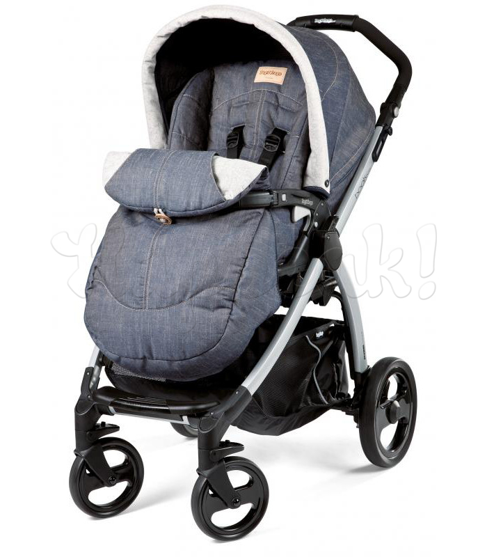Коляска PEG-PEREGO BOOK PLUS COMPLETO DENIM