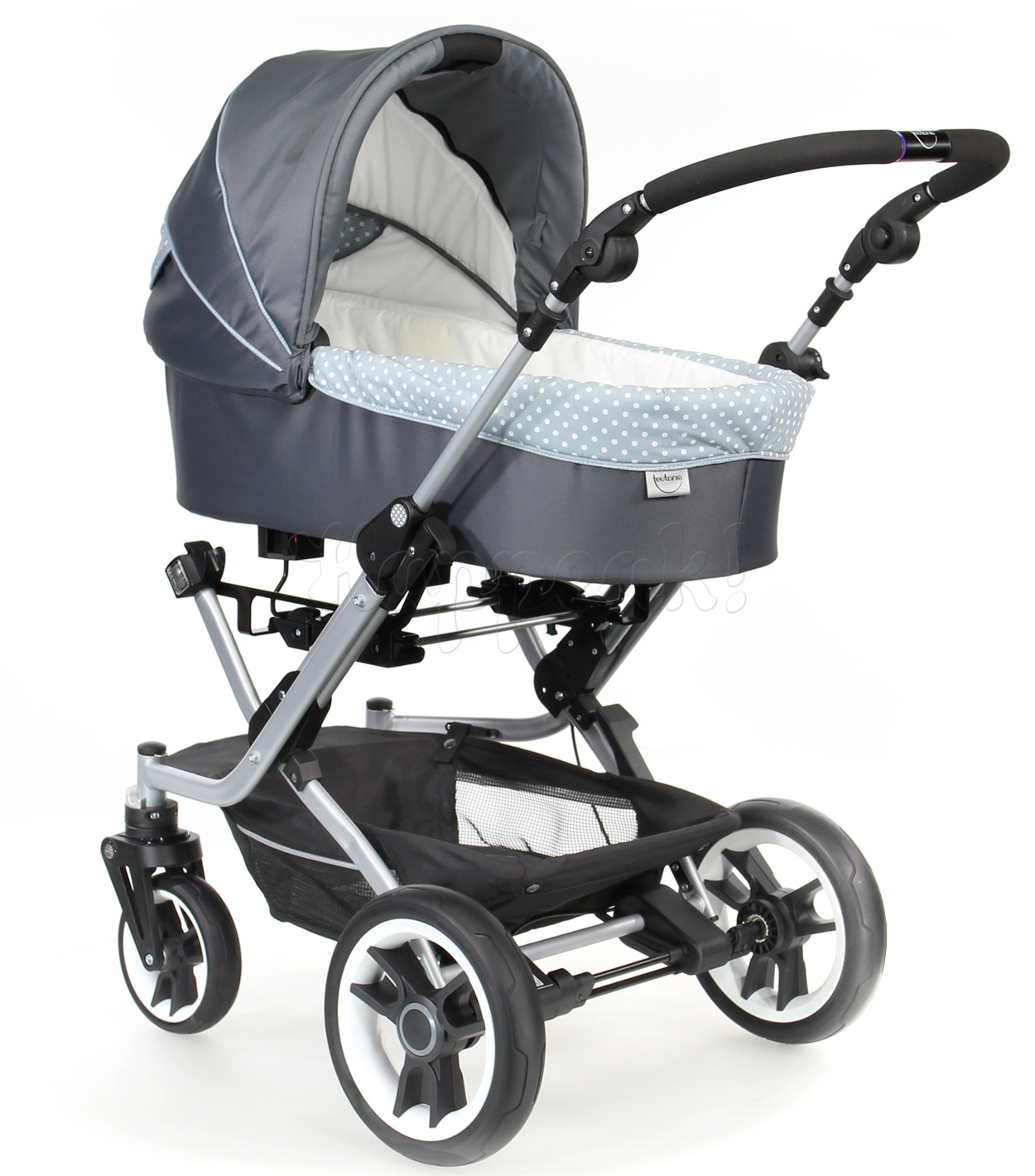 Коляска TEUTONIA MISTRAL S V3 TITANIUM 5200  2 В 1