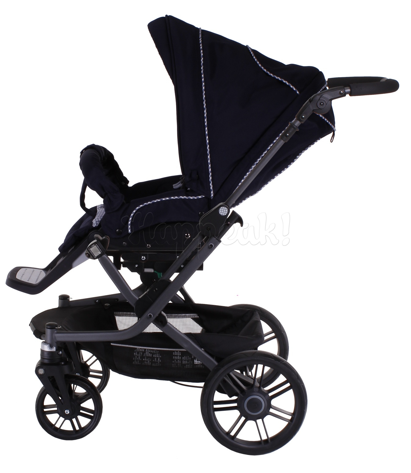 Коляска TEUTONIA MISTRAL S V2 BLACK 4900  2 В 1