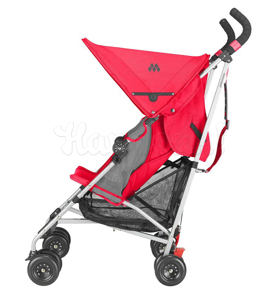 Коляска-трость MACLAREN GLOBETROTTER SCARLET-CHARCOAL