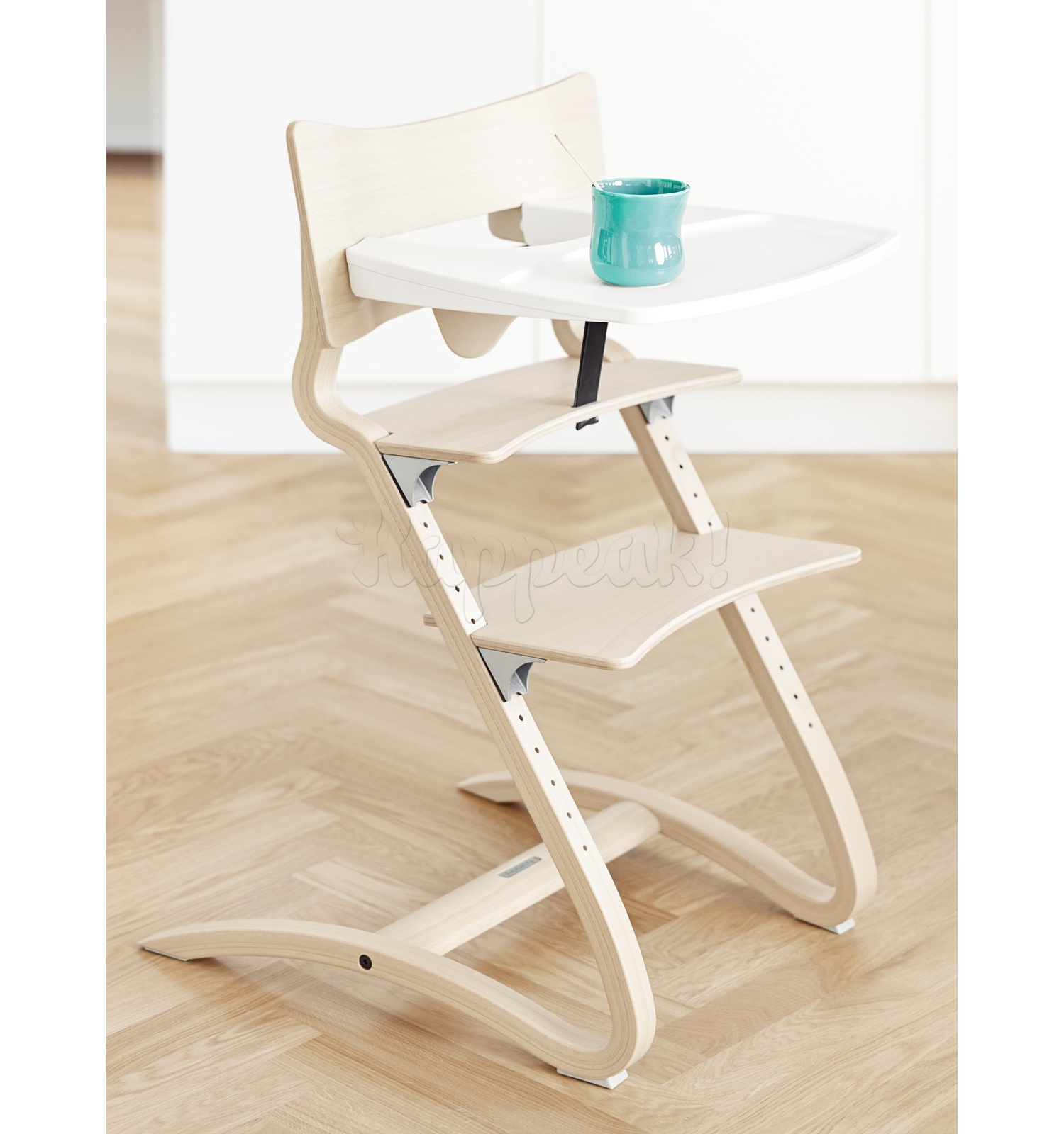 Съемный столик для стульчика LEANDER WHITE