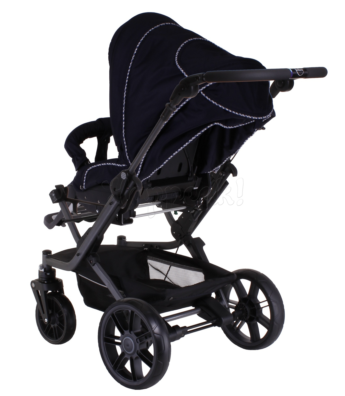 Коляска TEUTONIA MISTRAL S V2 BLACK 4900  2 В 1