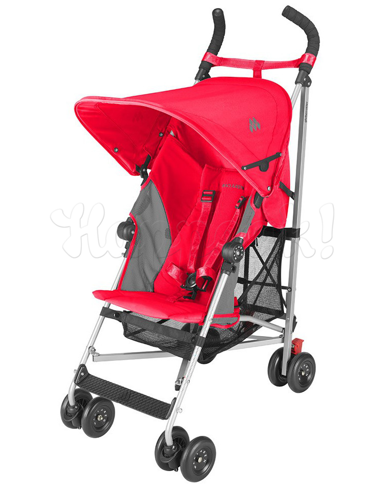 Коляска-трость MACLAREN GLOBETROTTER SCARLET-CHARCOAL
