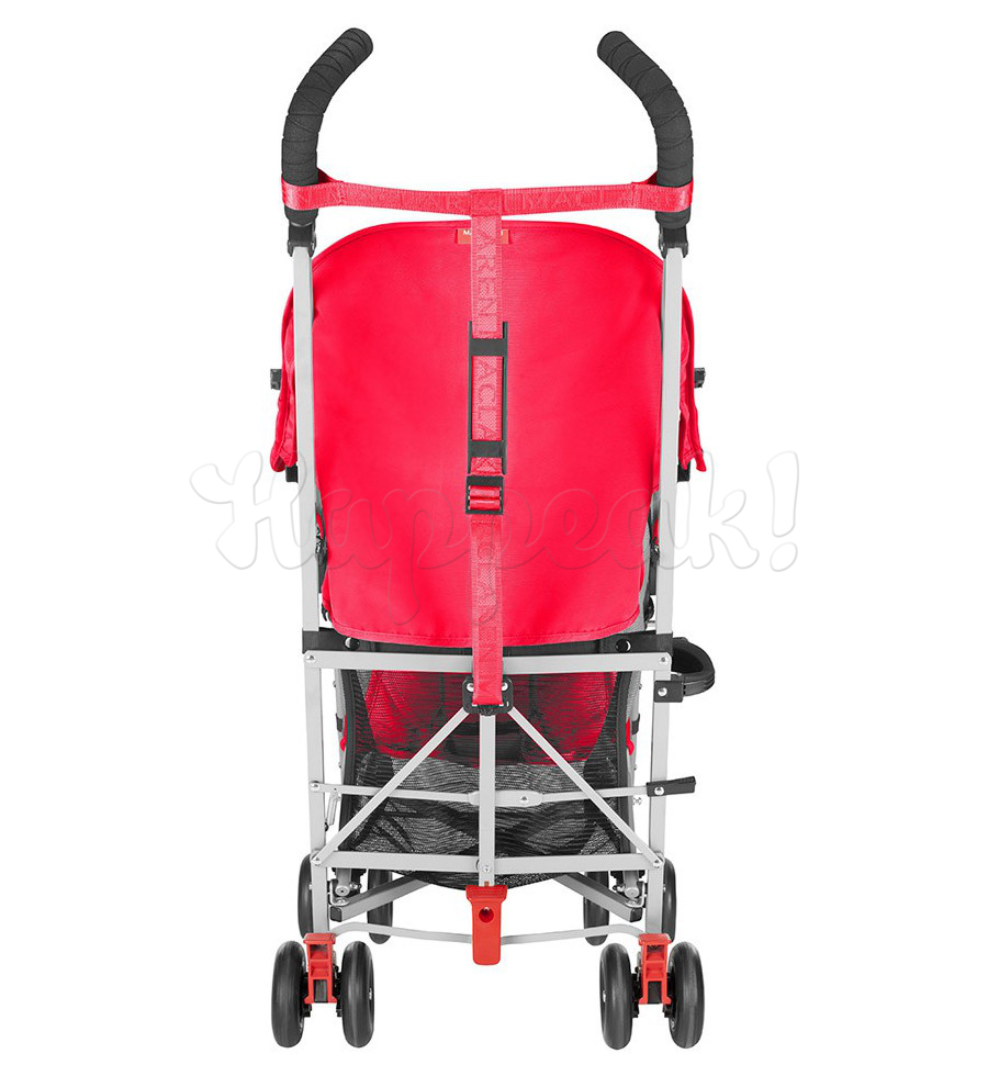 Коляска-трость MACLAREN GLOBETROTTER SCARLET-CHARCOAL