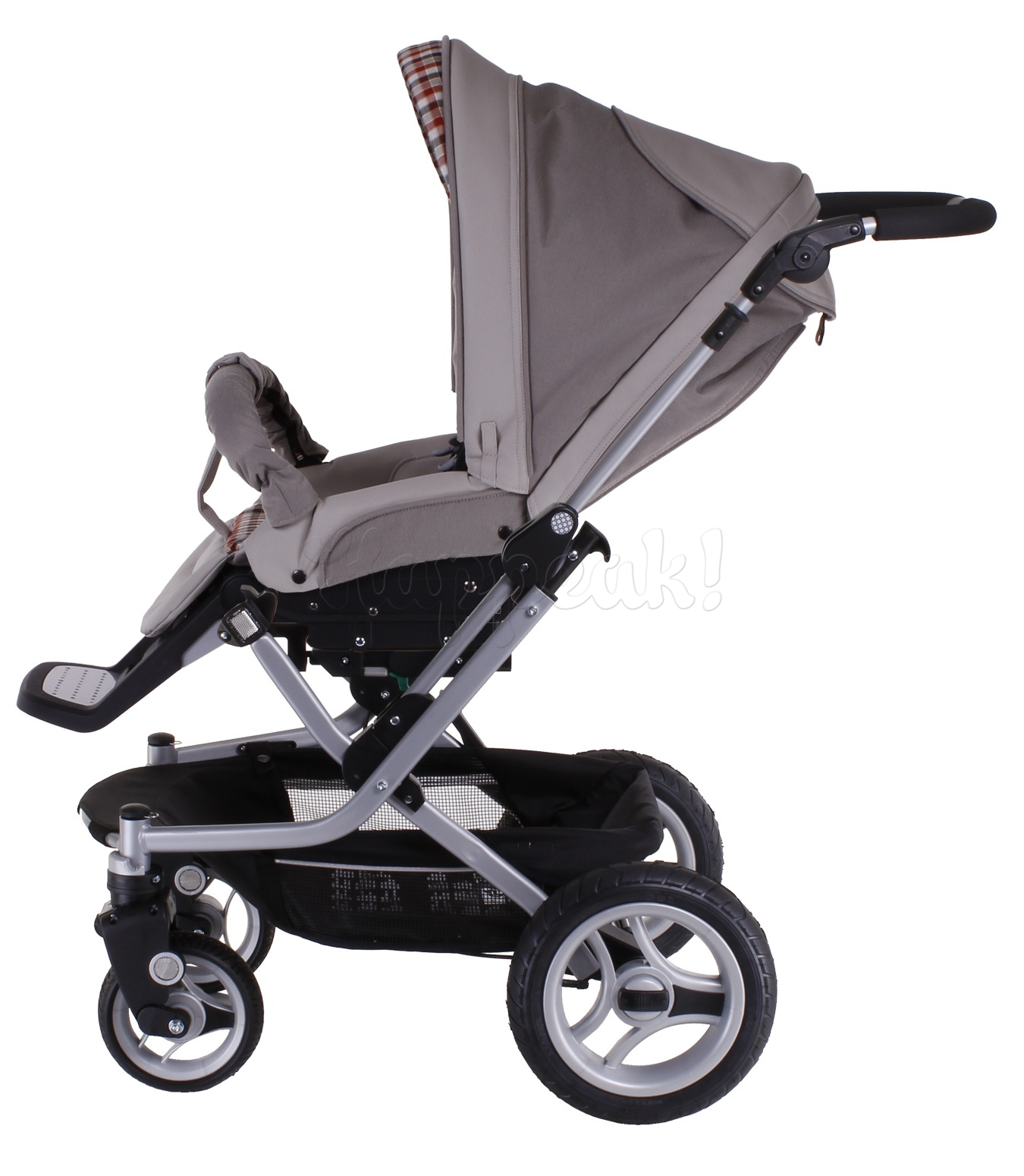 Коляска TEUTONIA MISTRAL S V2 5130 60 WHL КОЖА 2 В 1
