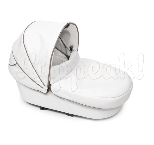 Коляска TEUTONIA BE YOU V2 2014 WHITE 4950 КОЖА  2 В 1