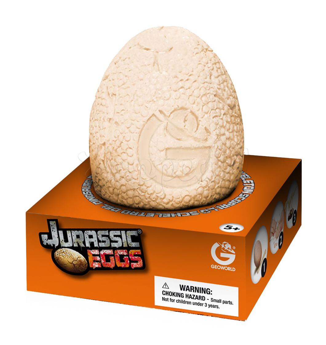 Яйцо динозавра мини-раскопка GEOWORLD JURASSIC EGGS