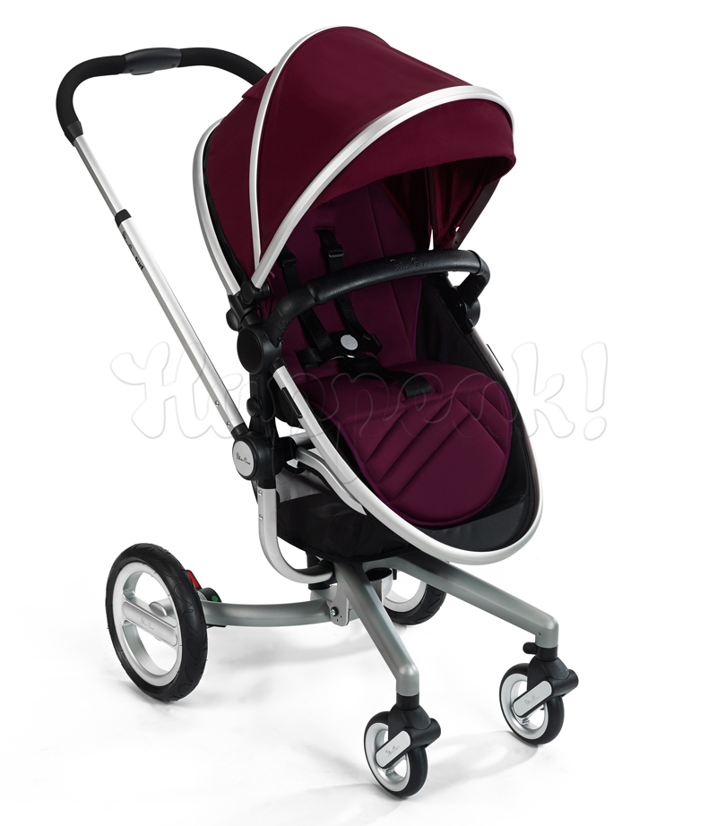 Коляска SILVER CROSS SURF AUBERGINE 2 В 1