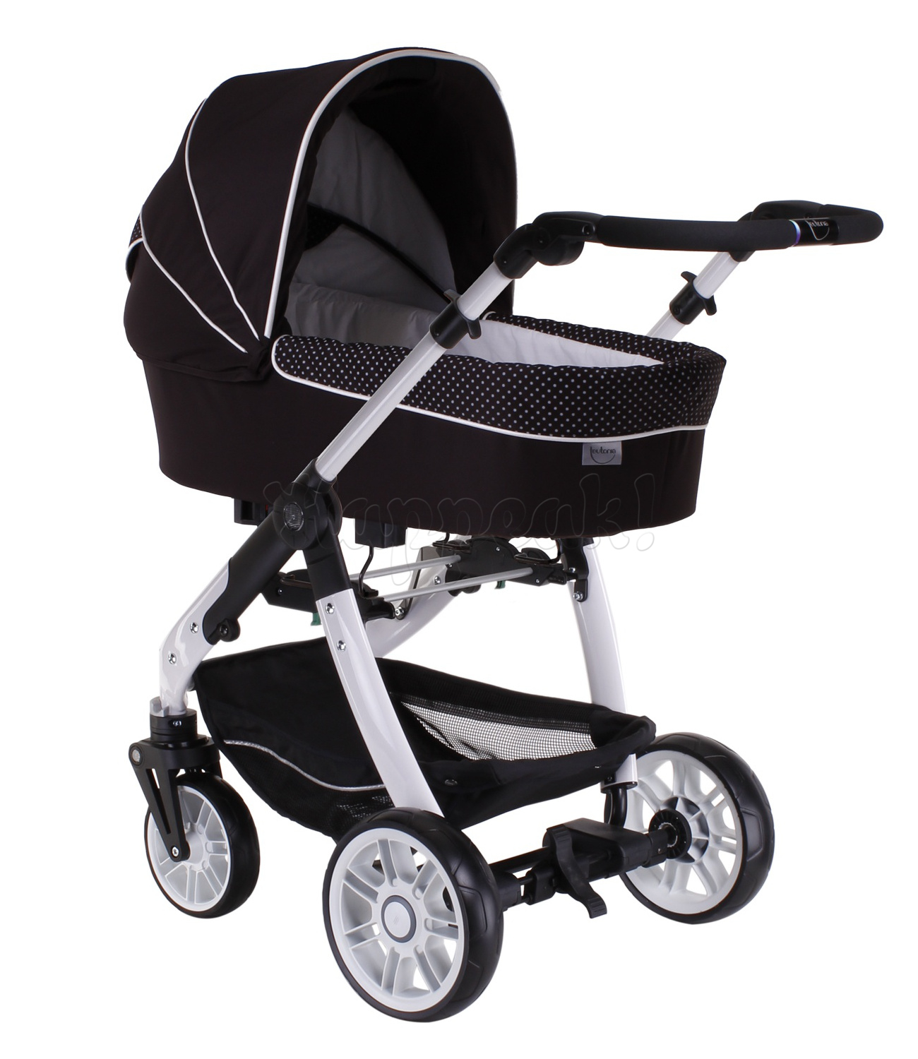 Коляска TEUTONIA COSMO WHITE 5115  2 В 1