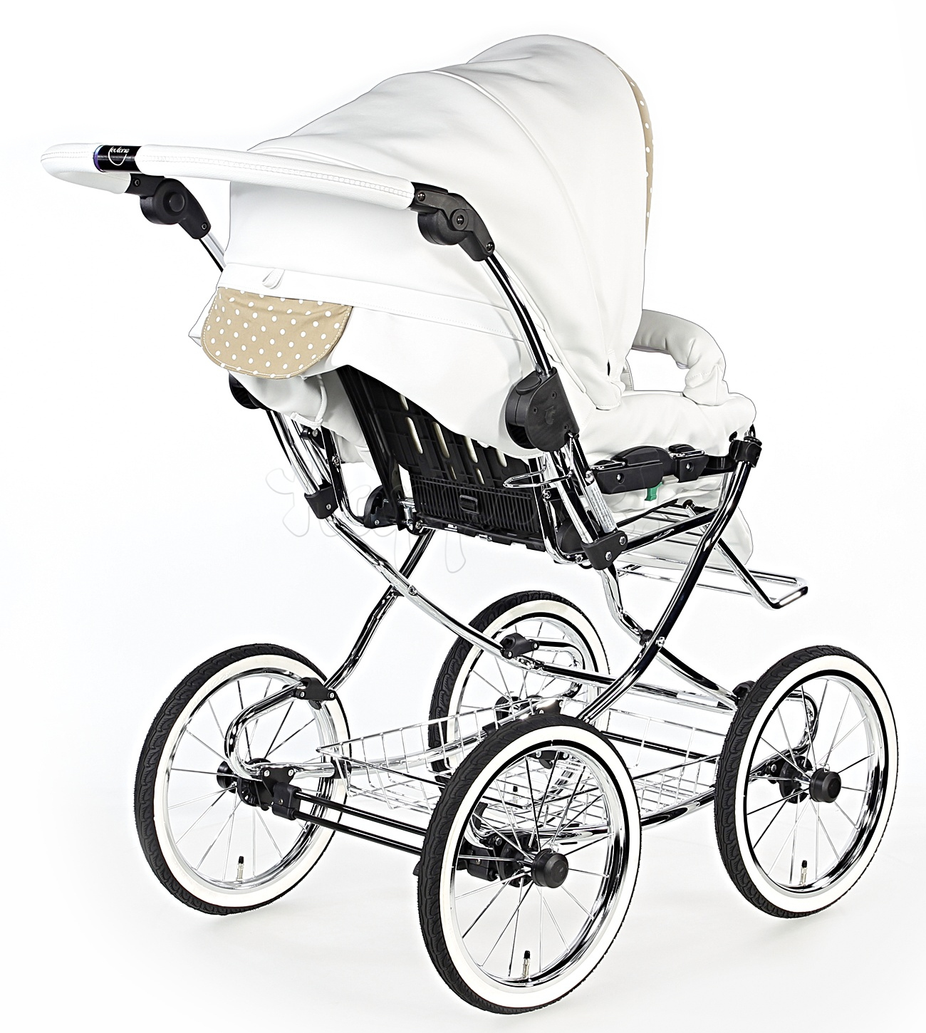 Коляска TEUTONIA ELEGANCE 5230 КОЖА 2 В 1