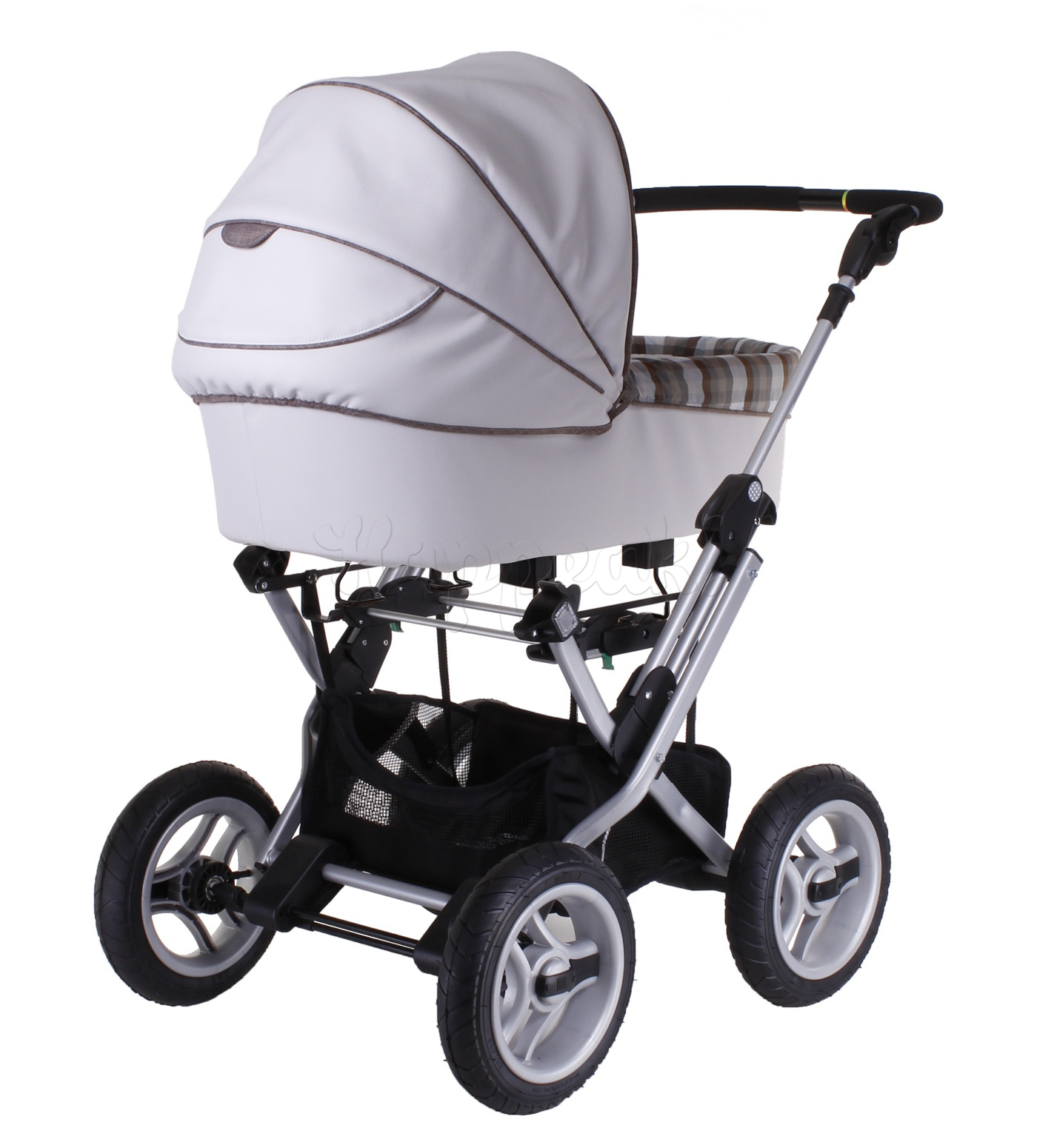 Коляска TEUTONIA MISTRAL P 4950 60 WHL КОЖА 2 В 1