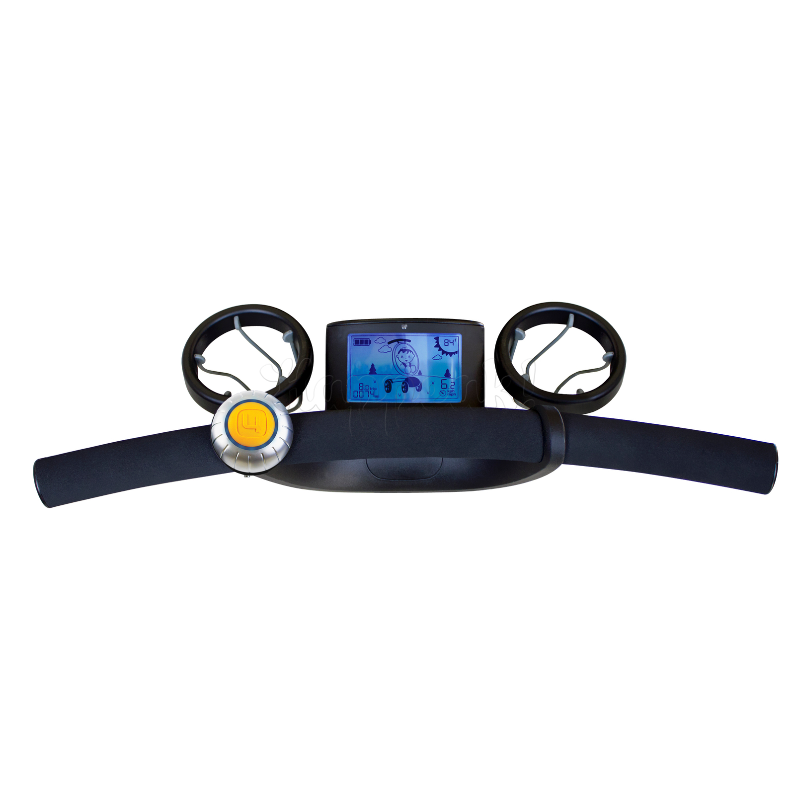 Роботизированная коляска 4MOMS ORIGAMI BLUE  2 В 1