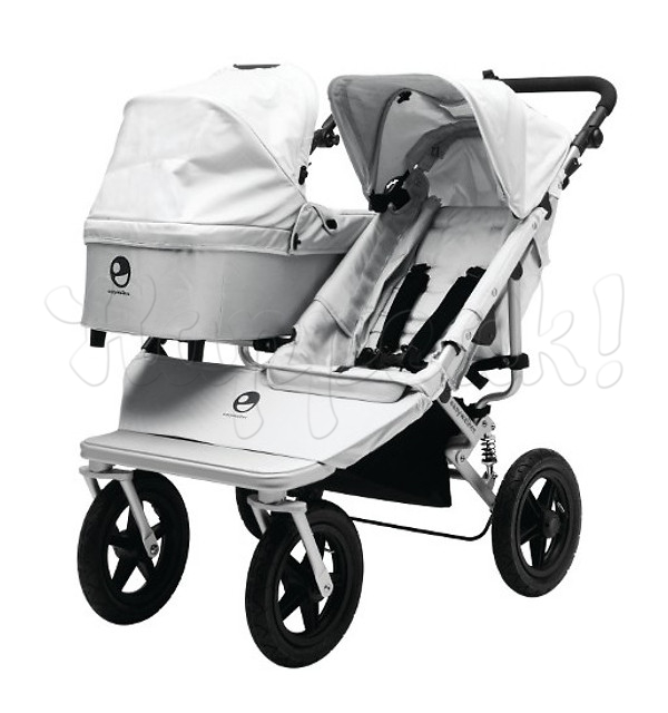 Коляска для двойни EASYWALKER DUO SILVER 2 В 1
