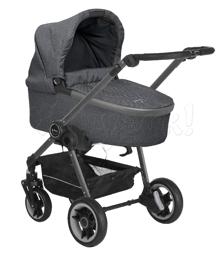 Коляска TEUTONIA BLISS GRAPHITE 6040-6040-6160 MARBLE-TWINKLE 2 В 1